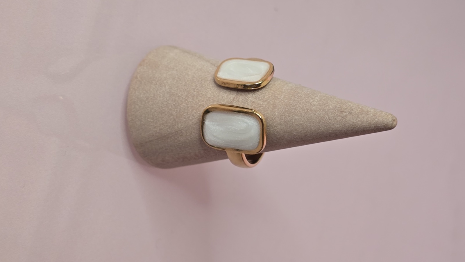 bague double nacre